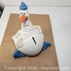 MaxSold Auction: Vintage P. Chiari Whimsical Goose Piggy Bank - Resin - Central Elgin (Ontario, Canada)  PARTNER MANAGED Downsizing Online Auction - Shorlea Line (STORAGE)