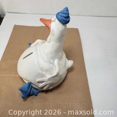 MaxSold Auction: Vintage P. Chiari Whimsical Goose Piggy Bank - Resin - Central Elgin (Ontario, Canada)  PARTNER MANAGED Downsizing Online Auction - Shorlea Line (STORAGE)