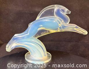 MaxSold Auction: C.1930 Sabino France Signed Opalescent Leaping Gazelle Art Deco Glass Sculpture - Toronto (Ontario, Canada) PARTNER MANAGED Estate Sale Online Auction - Railside Road