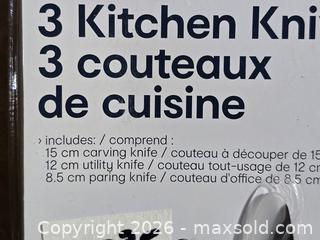 MaxSold Auction: M001 - Anko Set of 3 Kitchen Cutting Utensils - New - Whitby (Ontario, Canada) SELLER MANAGED Reseller Online Auction - Smartstop Self Storage Taunton Road E (STORAGE)