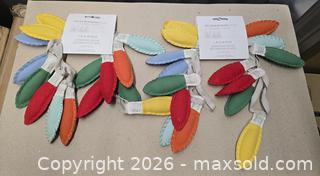 MaxSold Auction: M005 - Gluckstein Home Holiday Christmas Decor - Lot of 2 pcs - New - Whitby (Ontario, Canada) SELLER MANAGED Reseller Online Auction - Smartstop Self Storage Taunton Road E (STORAGE)