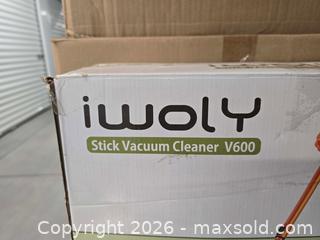 MaxSold Auction: M112 - iWoly Stick Vacuum - Light Use - Whitby (Ontario, Canada) SELLER MANAGED Reseller Online Auction - Smartstop Self Storage Taunton Road E (STORAGE)