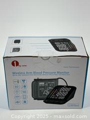 MaxSold Auction: 1 1byone Wireless Arm Blood Pressure Monitor –  - Upland (California, USA) SELLER MANAGED Reseller Online Auction - Monte Vista