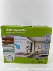 MaxSold Auction: 1 Vacuum Compression Bag Set w/ Pump  - Upland (California, USA) SELLER MANAGED Reseller Online Auction - Monte Vista