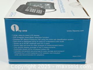 MaxSold Auction: 1byone Wireless Arm Blood Pressure Monitor   - Upland (California, USA) SELLER MANAGED Reseller Online Auction - Monte Vista