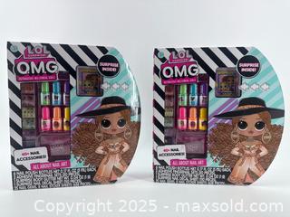 MaxSold Auction: (2) LOL OMG Nail Art Accessory Sets   - Upland (California, USA) SELLER MANAGED Reseller Online Auction - Monte Vista