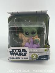 MaxSold Auction: 2 Star Wars Mandalorian The Child Figures  - Upland (California, USA) SELLER MANAGED Reseller Online Auction - Monte Vista