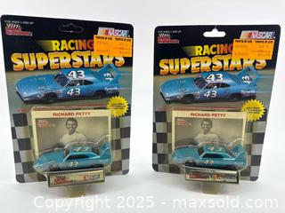 MaxSold Auction: 2x Richard Petty #43 Racing Superstars Diecast Cars - Upland (California, USA) SELLER MANAGED Reseller Online Auction - Monte Vista