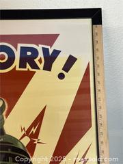 MaxSold Auction: Doctor Who “To Victory!” Dalek Poster - Upland (California, USA) SELLER MANAGED Reseller Online Auction - Monte Vista
