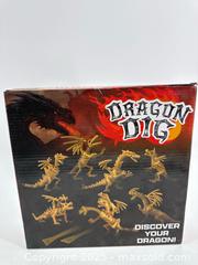 MaxSold Auction: Dragon Dig Excavation Kit – 7 Dragon Skeletons  - Upland (California, USA) SELLER MANAGED Reseller Online Auction - Monte Vista
