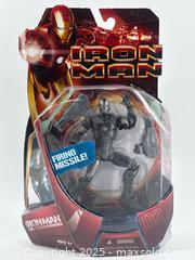 MaxSold Auction: Iron Man Mark 02 Figure w/ Missile  - Upland (California, USA) SELLER MANAGED Reseller Online Auction - Monte Vista
