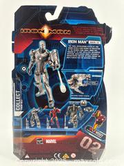 MaxSold Auction: Iron Man Mark 02 Figure w/ Missile  - Upland (California, USA) SELLER MANAGED Reseller Online Auction - Monte Vista