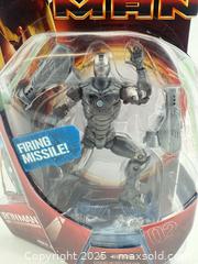MaxSold Auction: Iron Man Mark 02 Figure w/ Missile  - Upland (California, USA) SELLER MANAGED Reseller Online Auction - Monte Vista