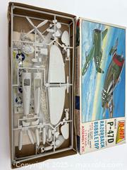 MaxSold Auction: Jo-Han P-47D Thunderbolt 1/72 Model Kit  - Upland (California, USA) SELLER MANAGED Reseller Online Auction - Monte Vista