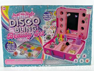 MaxSold Auction: Just My Style Disco Bling Beauty Set  - Upland (California, USA) SELLER MANAGED Reseller Online Auction - Monte Vista