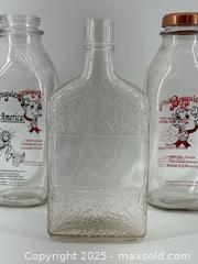 MaxSold Auction: Lot of 5 Vintage Glass Milk Bottles - Upland (California, USA) SELLER MANAGED Reseller Online Auction - Monte Vista