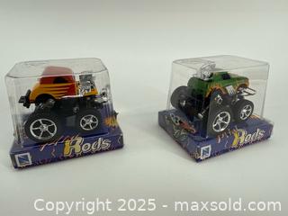 MaxSold Auction: Mini Rods Monster Trucks Lot (2)  - Upland (California, USA) SELLER MANAGED Reseller Online Auction - Monte Vista