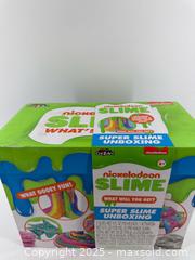 MaxSold Auction: Nickelodeon Slime Super Slime Unboxing Kit - Upland (California, USA) SELLER MANAGED Reseller Online Auction - Monte Vista