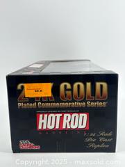 MaxSold Auction: Racing Champions Hot Rod 24K Gold 1:24 Diecast –  - Upland (California, USA) SELLER MANAGED Reseller Online Auction - Monte Vista
