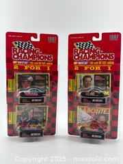 MaxSold Auction: Racing Champions NASCAR 1997 2-For-1 Diecast Lot (4 Cars)   - Upland (California, USA) SELLER MANAGED Reseller Online Auction - Monte Vista