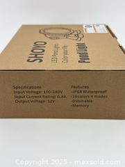 MaxSold Auction: SHOYO LED Pond Light Set RGB Color Changing IP68 - Upland (California, USA) SELLER MANAGED Reseller Online Auction - Monte Vista