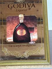 MaxSold Auction: Vintage Godiva Liqueur Bar Mirror - Upland (California, USA) SELLER MANAGED Reseller Online Auction - Monte Vista