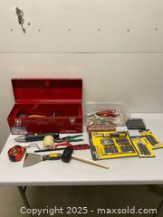 MaxSold Auction: Assorted Hand Tools &#38; Mastercraft Metal Toolbox - Vancouver (British Columbia, Canada) SELLER MANAGED Reseller Online Auction - E 7th Avenue (STORAGE)