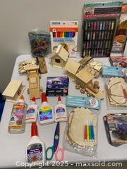 MaxSold Auction: Kids’ Craft Supplies, Wood Projects, Art Materials & Puzzles  - Vancouver (British Columbia, Canada) SELLER MANAGED Reseller Online Auction - East 7th Avenue (STORAGE)