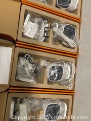 MaxSold Auction: Lot of 5 Alarm.com 1080p Wi-Fi Indoor Security Cameras – Model ADC-V523X  - Vancouver (British Columbia, Canada) SELLER MANAGED Reseller Online Auction - East 7th Avenue (STORAGE)