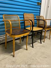 MaxSold Auction: Set of 3 Vintage Bentwood Cane Chairs – Made in Czechoslovakia (Mid-Century) - Vancouver (British Columbia, Canada) SELLER MANAGED Reseller Online Auction - East 7th Avenue (STORAGE)