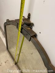 MaxSold Auction: Vintage Arched Wood Wall Mirror with Urn Finial - Vancouver (British Columbia, Canada) SELLER MANAGED Reseller Online Auction - East 7th Avenue (STORAGE)