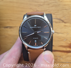 MaxSold Auction: Hamilton Jazzmaster Automatic Watch H38525541 Thinline - Toronto (Ontario, Canada) SELLER MANAGED Reseller Online Auction -  Cranfield Road