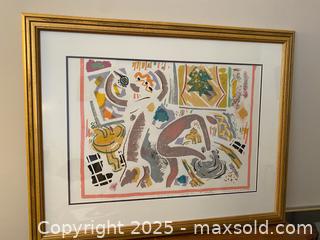 MaxSold Auction: MCM Framed Limited-Edition Print - Toronto (Ontario, Canada) SELLER MANAGED Downsizing Online Auction - O' Connor Drive (CONDO)