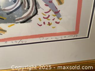 MaxSold Auction: MCM Framed Limited-Edition Print - Toronto (Ontario, Canada) SELLER MANAGED Downsizing Online Auction - O' Connor Drive (CONDO)