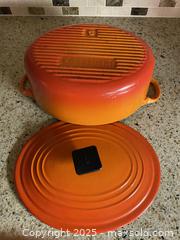 MaxSold Auction: Rare Vintage Le Creuset Enameled Cast Iron Oval Dutch Oven with Lid - Toronto (Ontario, Canada) SELLER MANAGED Downsizing Online Auction - O'connor Drive (CONDO)