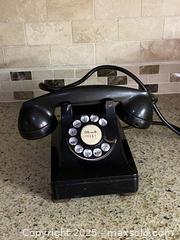 MaxSold Auction: Vintage Antique Retro Northern Electric Oxford Rotary Desk Telephone (Bakelite, Black) - Toronto (Ontario, Canada) SELLER MANAGED Downsizing Online Auction - O'connor Drive (CONDO)