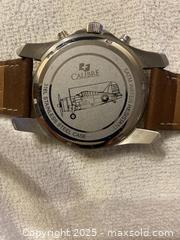 MaxSold Auction: Vintage Calibre Chronograph Wristwatch, Stainless Steel, Swiss Quartz - Toronto (Ontario, Canada) SELLER MANAGED Downsizing Online Auction - O' Connor Drive (CONDO)