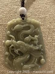 MaxSold Auction: Vintage Jadeite Carved Chinese Dragon Series Pendant - Toronto (Ontario, Canada) SELLER MANAGED Downsizing Online Auction - O' Connor Drive (CONDO)