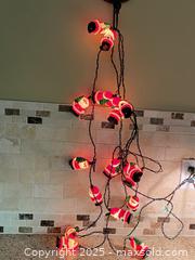 MaxSold Auction: Vintage Santa Claus Novelty String Lights, Multi-Color, 18 Figures - Toronto (Ontario, Canada) SELLER MANAGED Downsizing Online Auction - O' Connor Drive (CONDO)