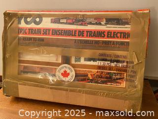 MaxSold Auction: Vintage Tyco HO Scale Train Lot with Flat Cars, Track & Bridge Kit Etc.  - Toronto (Ontario, Canada) SELLER MANAGED Downsizing Online Auction - O' Connor Drive (CONDO)