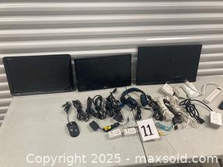MaxSold Auction: 3 monitors and more computer item - Toronto (Ontario, Canada) SELLER MANAGED Downsizing Online Auction - Jane Street (STORAGE)
