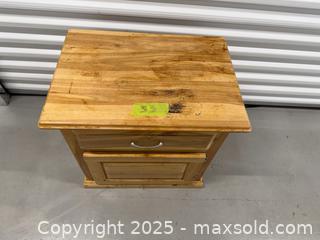 MaxSold Auction:  Drawer Night Stand  - Toronto (Ontario, Canada) SELLER MANAGED Downsizing Online Auction - Jane Street (STORAGE)