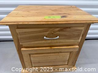MaxSold Auction:  Drawer Night Stand  - Toronto (Ontario, Canada) SELLER MANAGED Downsizing Online Auction - Jane Street (STORAGE)