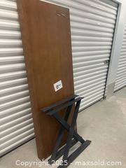 MaxSold Auction: Elegant and sleek, this modern desk  - Toronto (Ontario, Canada) SELLER MANAGED Downsizing Online Auction - Jane Street (STORAGE)