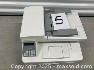 MaxSold Auction: HP LaserJet Pro MFP M148FDW All-In-One Laser Printer - Toronto (Ontario, Canada) SELLER MANAGED Downsizing Online Auction - Jane Street (STORAGE)