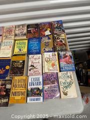 MaxSold Auction: Many books one sign it - Toronto (Ontario, Canada) SELLER MANAGED Downsizing Online Auction - Jane Street (STORAGE)