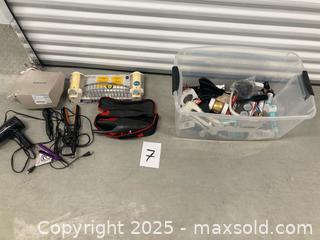 MaxSold Auction: Misc box with Beauty accessories and other staff - Toronto (Ontario, Canada) SELLER MANAGED Downsizing Online Auction - Jane Street (STORAGE)