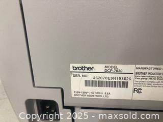 MaxSold Auction: Multifunction brother  printer model DCP-7030 - Toronto (Ontario, Canada) SELLER MANAGED Downsizing Online Auction - Jane Street (STORAGE)