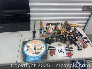 MaxSold Auction: Tools box and sorted items  - Toronto (Ontario, Canada) SELLER MANAGED Downsizing Online Auction - Jane Street (STORAGE)
