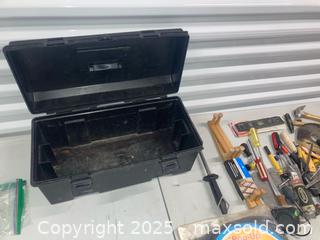 MaxSold Auction: Tools box and sorted items  - Toronto (Ontario, Canada) SELLER MANAGED Downsizing Online Auction - Jane Street (STORAGE)